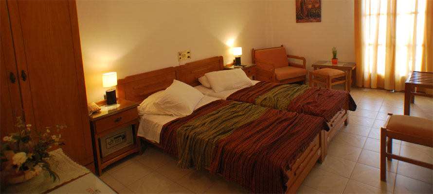 Room of hotel Asteri in Serifos